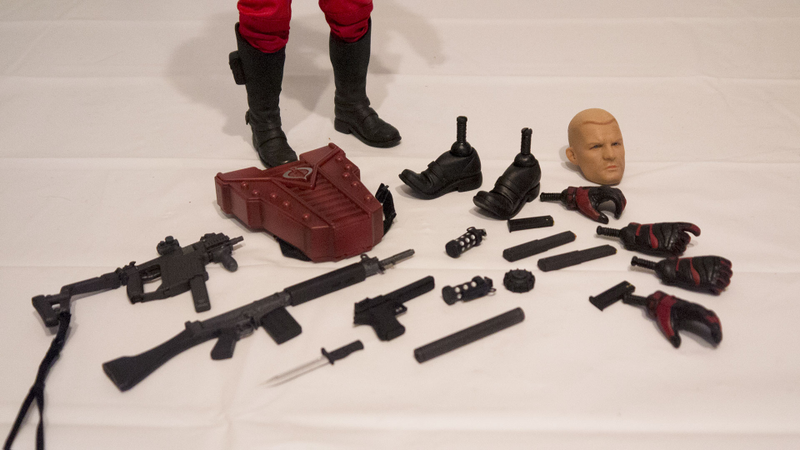 Illustration for article titled Cobra's Elite Makes the Miniature Red Leather Jacket Look Good